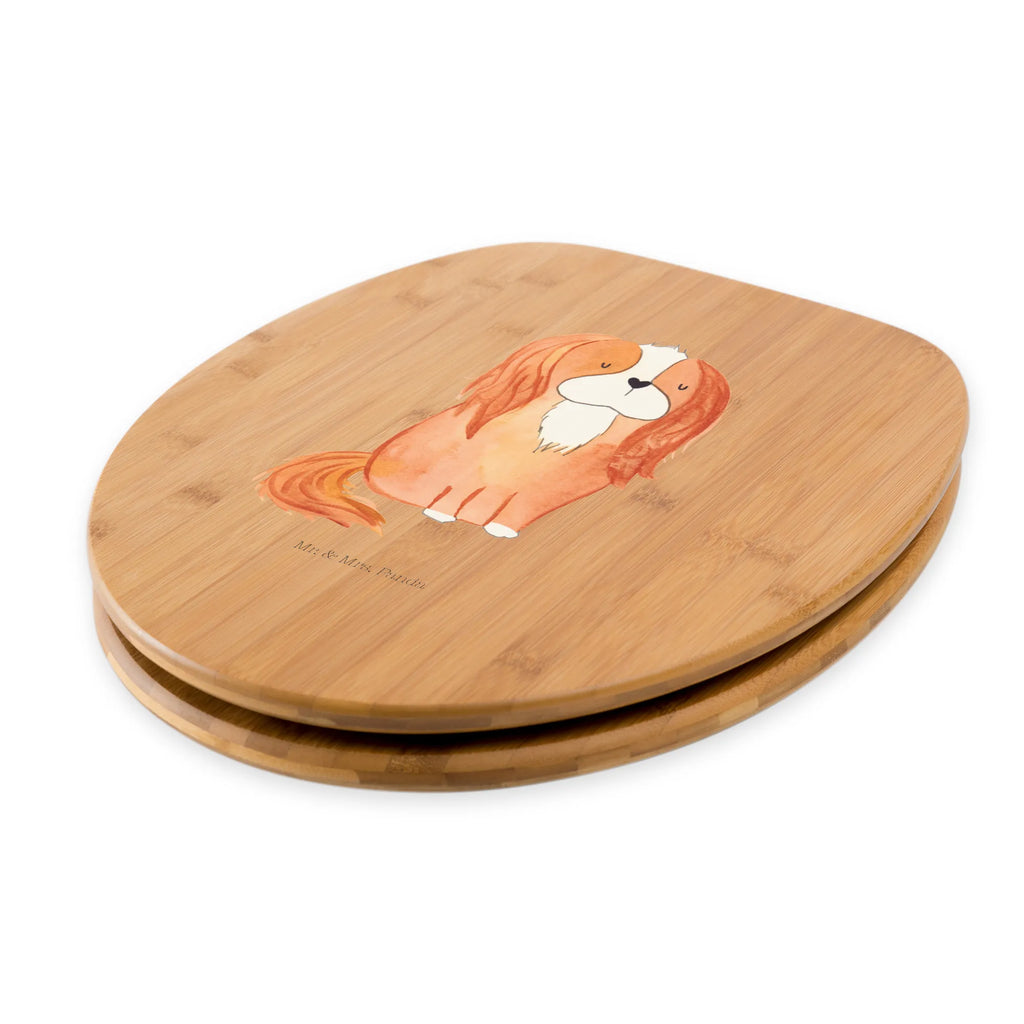 Motiv WC Sitz Hund Cavalier King Charles Spaniel Klobrille, Klodeckel, Toilettendeckel, WC-Sitz, Toilette, Hund, Hundemotiv, Haustier, Hunderasse, Tierliebhaber, Hundebesitzer, Sprüche, Cavalier King Charles Spaniel, Cockerspaniel, Spaniel, Spruch, schönster Hund