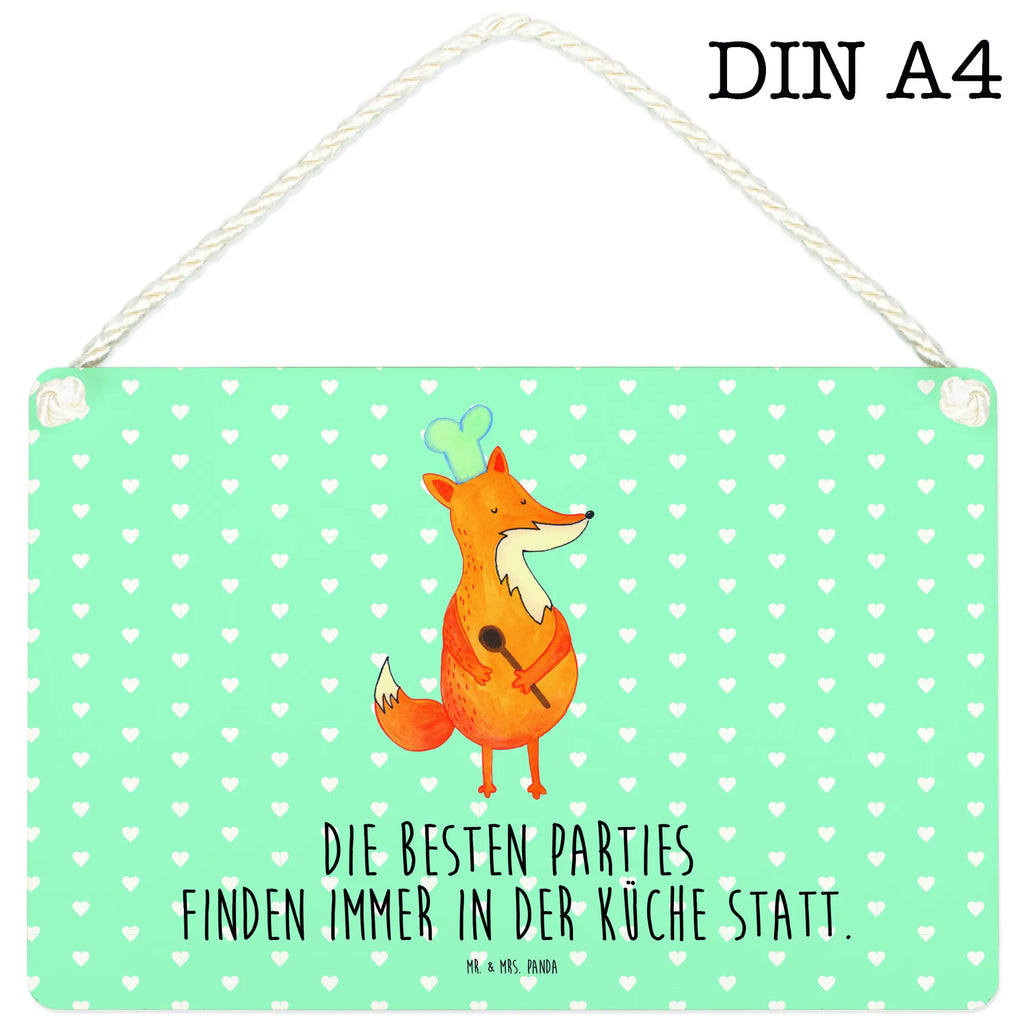 Deko Schild Fuchs Koch Dekoschild, Deko Schild, Schild, Tür Schild, Türschild, Holzschild, Wandschild, Wanddeko, Fuchs, Füchse, Koch Geschenk, Küche Spruch, Küche Deko, Köche, Bäcker, Party Spruch, Spruch lustig, witzig