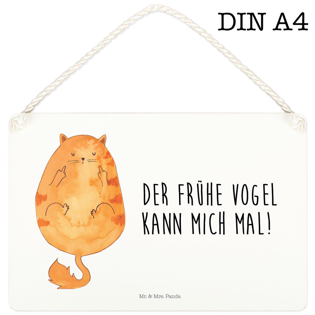 Deko Schild Katze Frühaufsteher Dekoschild, Deko Schild, Schild, Tür Schild, Türschild, Holzschild, Wandschild, Wanddeko, Katze, Katzenmotiv, Katzenfan, Katzendeko, Katzenfreund, Katzenliebhaber, Katzenprodukte, Katzenartikel, Katzenaccessoires, Katzensouvenirs, Katzenliebhaberprodukte, Katzenmotive, Der frühe Vogel kann mich mal, Morgenmuffel, Frühaufsteher, Kaffee, Katzen, Kater, Mietze