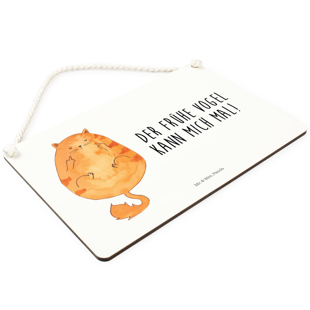 Deko Schild Katze Frühaufsteher Dekoschild, Deko Schild, Schild, Tür Schild, Türschild, Holzschild, Wandschild, Wanddeko, Katze, Katzenmotiv, Katzenfan, Katzendeko, Katzenfreund, Katzenliebhaber, Katzenprodukte, Katzenartikel, Katzenaccessoires, Katzensouvenirs, Katzenliebhaberprodukte, Katzenmotive, Der frühe Vogel kann mich mal, Morgenmuffel, Frühaufsteher, Kaffee, Katzen, Kater, Mietze