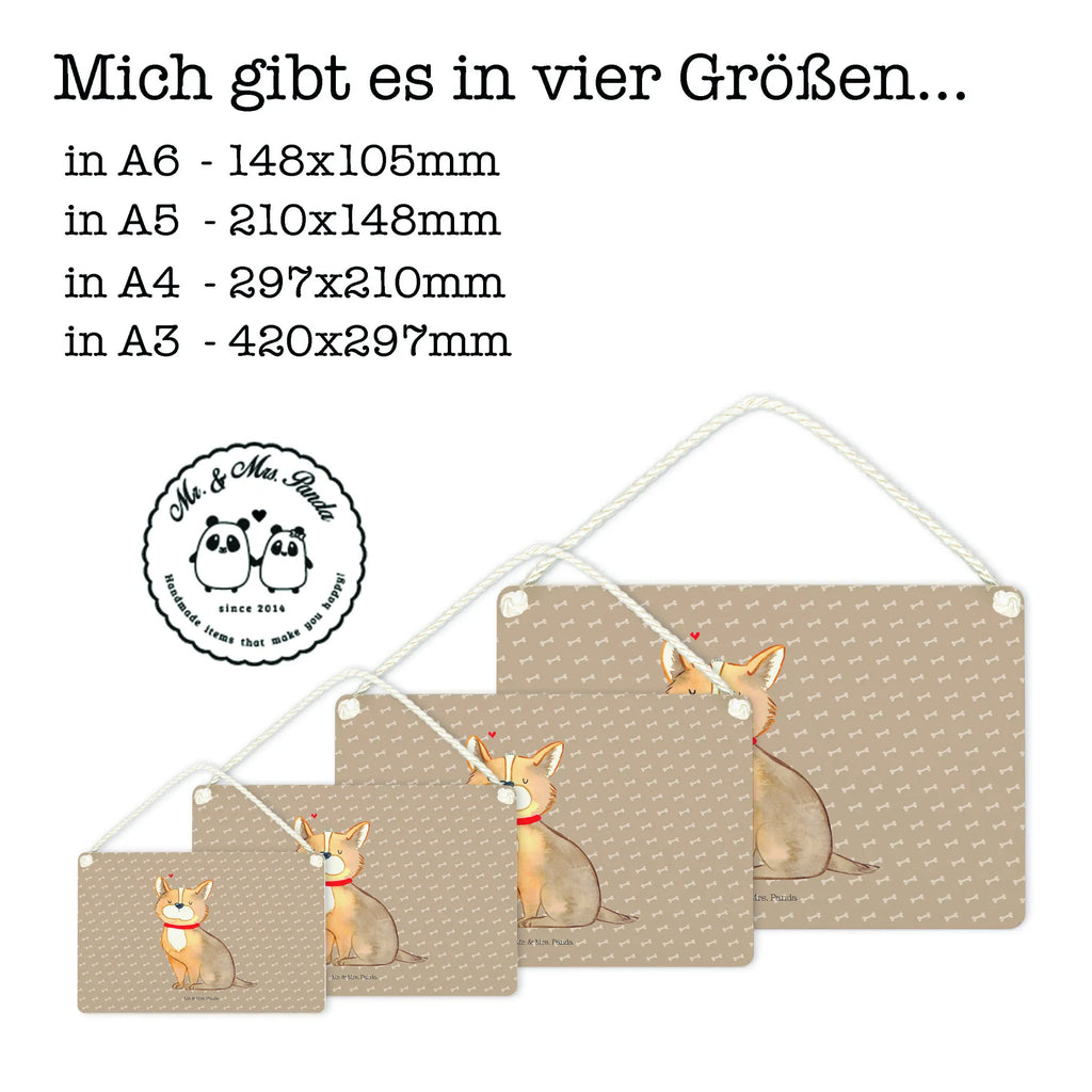 Deko Schild Hund Glück Dekoschild, Deko Schild, Schild, Tür Schild, Türschild, Holzschild, Wandschild, Wanddeko, Hund, Hundemotiv, Haustier, Hunderasse, Tierliebhaber, Hundebesitzer, Sprüche, Corgie, Hundeliebe, Spruch, Hundemama, Liebe