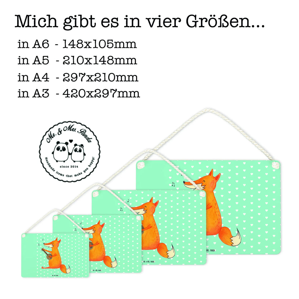 Deko Schild Fuchs Gitarre Dekoschild, Deko Schild, Schild, Tür Schild, Türschild, Holzschild, Wandschild, Wanddeko, Fuchs, Füchse, Geschenk Musiker, Musik Spruch, Musikerin, Sänger, Sängerin, Gitarre