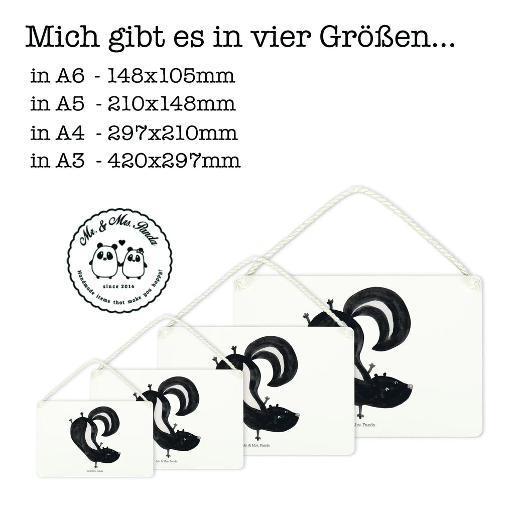 Deko Schild Stinktier Handstand Dekoschild, Deko Schild, Schild, Tür Schild, Türschild, Holzschild, Wandschild, Wanddeko, Stinktier, Skunk, Wildtier, Raubtier, Stinker, Stinki, Spielplatz, verpielt, Kind