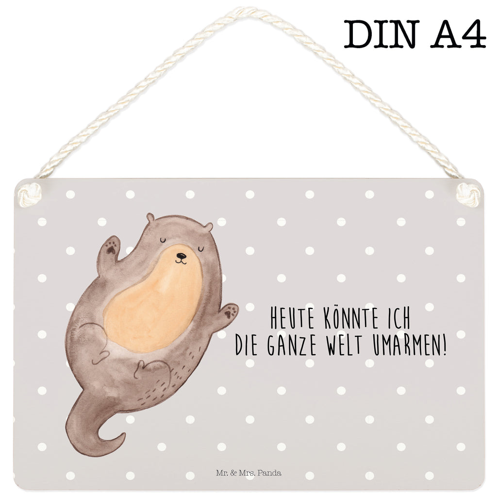 Deko Schild Otter Umarmen Dekoschild, Deko Schild, Schild, Tür Schild, Türschild, Holzschild, Wandschild, Wanddeko, Otter, Fischotter, Seeotter, Otter Seeotter See Otter