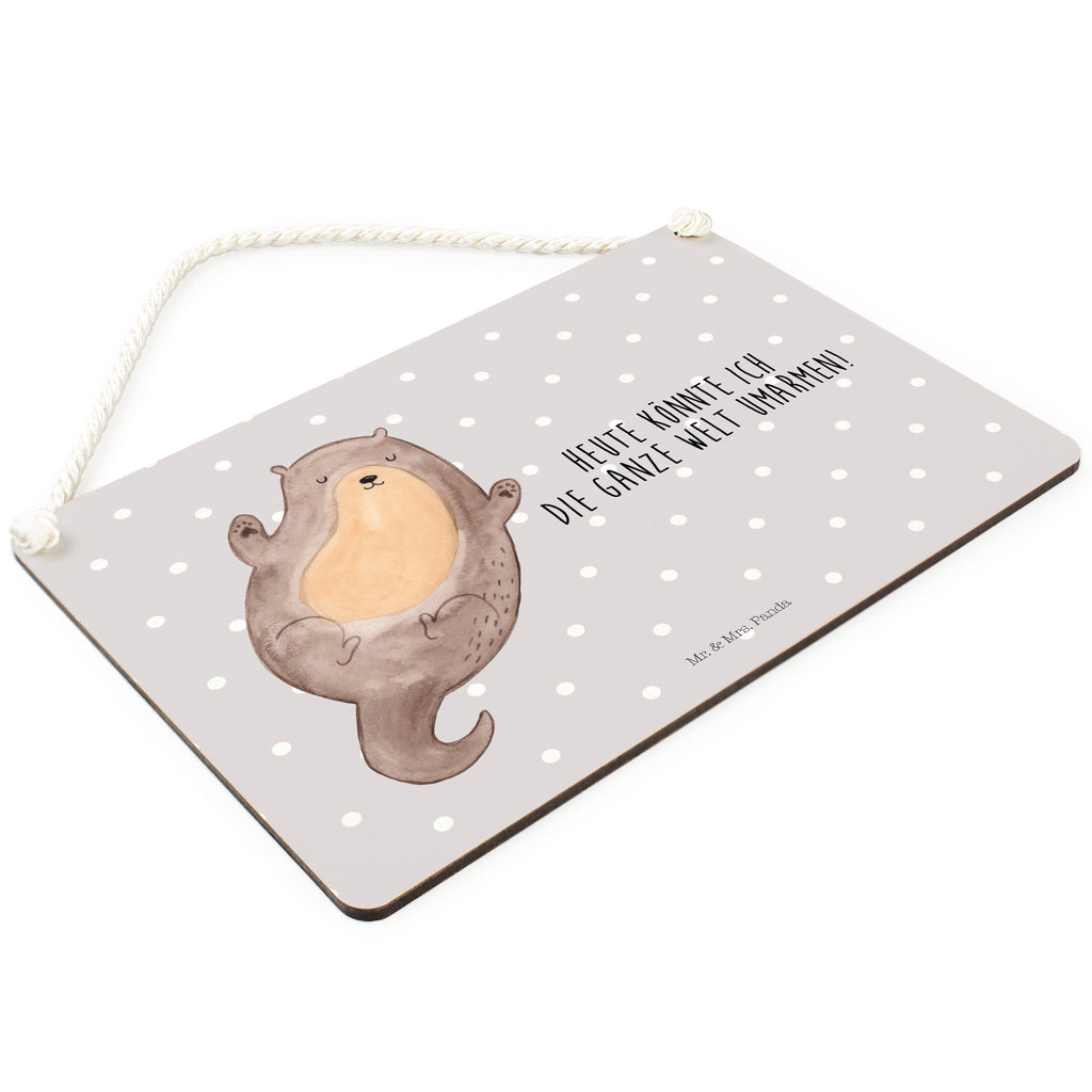 Deko Schild Otter Umarmen Dekoschild, Deko Schild, Schild, Tür Schild, Türschild, Holzschild, Wandschild, Wanddeko, Otter, Fischotter, Seeotter, Otter Seeotter See Otter