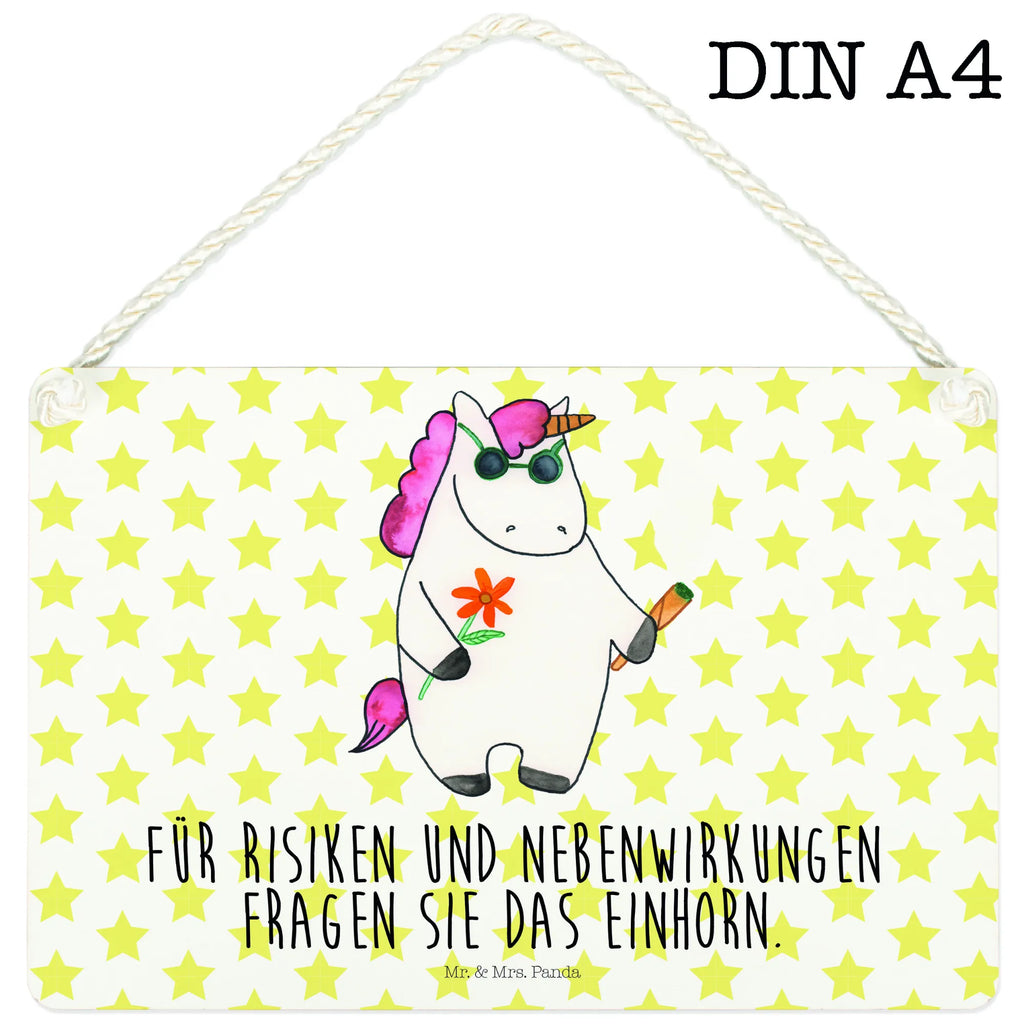 Deko Schild Einhorn Woodstock Dekoschild, Deko Schild, Schild, Tür Schild, Türschild, Holzschild, Wandschild, Wanddeko, Einhorn, Einhörner, Einhorn Deko, Pegasus, Unicorn, Kiffen, Joint, Zigarette, Alkohol, Party, Spaß. lustig, witzig, Woodstock