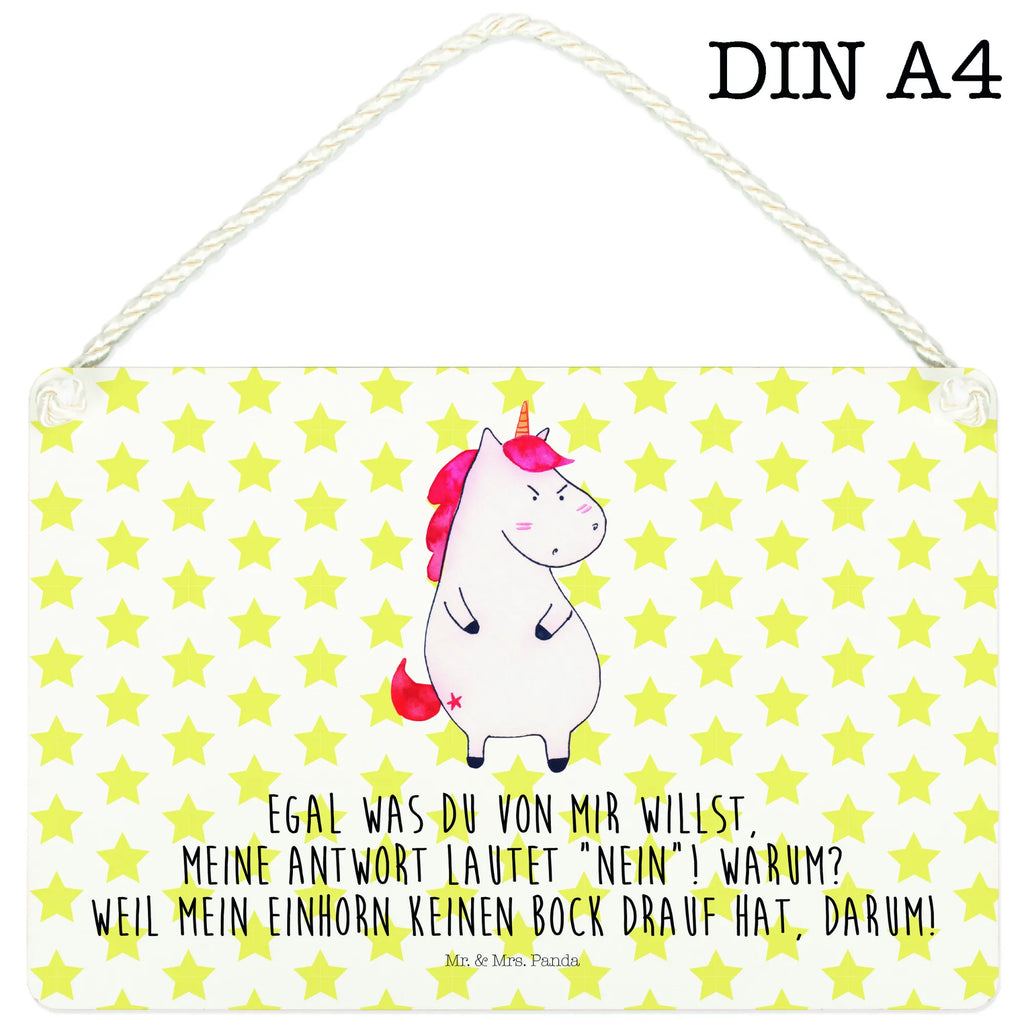 Deko Schild Einhorn Wut Dekoschild, Deko Schild, Schild, Tür Schild, Türschild, Holzschild, Wandschild, Wanddeko, Einhorn, Einhörner, Einhorn Deko, Pegasus, Unicorn, Realität, Ansage, lustlos, nein, Büro, Arbeit, wütend, dumme Fragen, lustig, Spaß, Geschenk