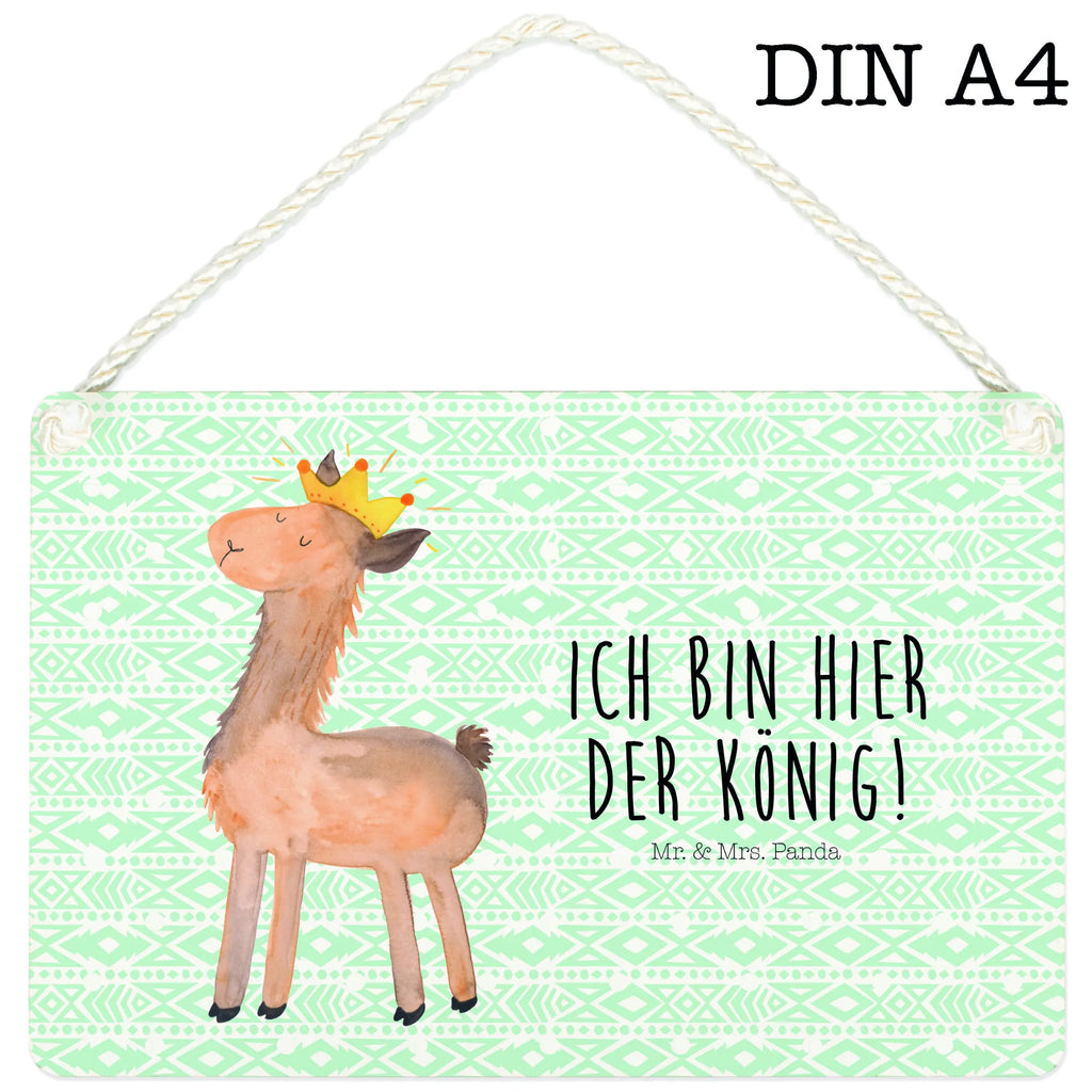 Deko Schild Lama König Dekoschild, Deko Schild, Schild, Tür Schild, Türschild, Holzschild, Wandschild, Wanddeko, Lama, Alpaka, Lamas, König, Königin, Freundin, Mama, Papa, Büro Kollege, Kollegin, Chef, Vorgesetzter, Abi, Abitur