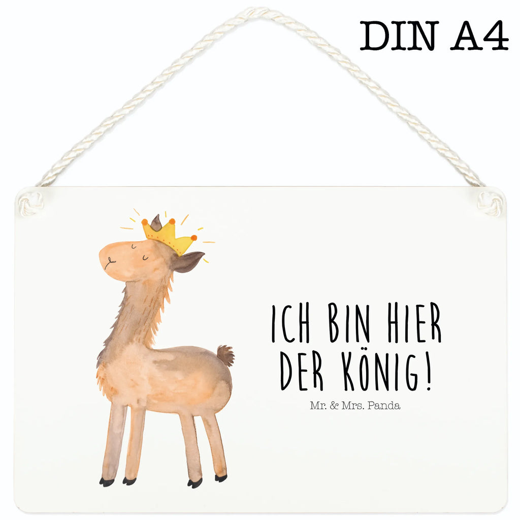 Deko Schild Lama König Dekoschild, Deko Schild, Schild, Tür Schild, Türschild, Holzschild, Wandschild, Wanddeko, Lama, Alpaka, Lamas, König, Königin, Freundin, Mama, Papa, Büro Kollege, Kollegin, Chef, Vorgesetzter, Abi, Abitur