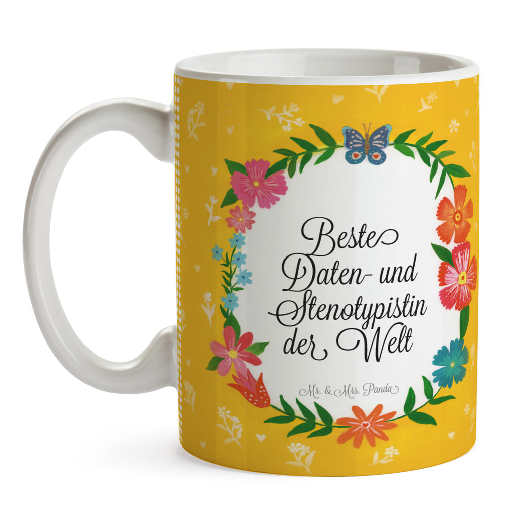 Tasse Daten- und Stenotypistin Tasse, Kaffeetasse, Teetasse, Becher, Kaffeebecher, Teebecher, Keramiktasse, Porzellantasse, Büro Tasse, Geschenk Tasse, Tasse Sprüche, Tasse Motive, Kaffeetassen, Tasse bedrucken, Designer Tasse, Cappuccino Tassen, Schöne Teetassen, Geschenk