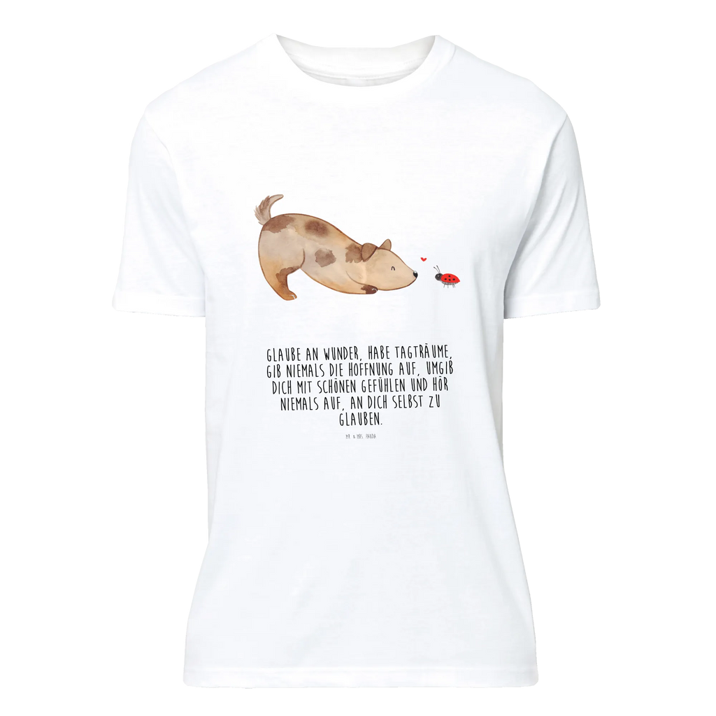 T-Shirt Standard Hund Marienkäfer T-Shirt, Shirt, Tshirt, Lustiges T-Shirt, T-Shirt mit Spruch, Party, Junggesellenabschied, Jubiläum, Geburstag, Herrn, Damen, Männer, Frauen, Schlafshirt, Nachthemd, Sprüche, Hund, Hundemotiv, Haustier, Hunderasse, Tierliebhaber, Hundebesitzer, Hunde, Hundespruch, Marienkäfer, Mischling, Mischlinghund