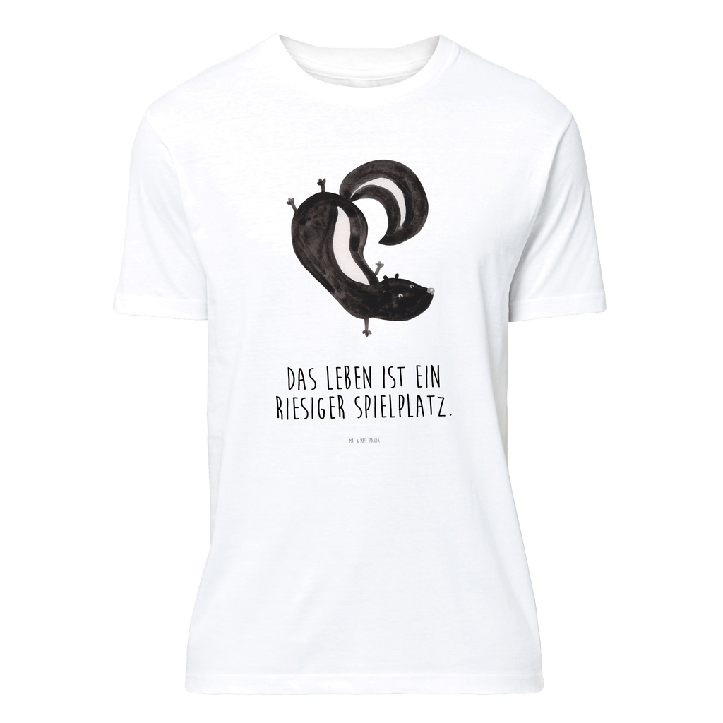 T-Shirt Standard Stinktier Handstand T-Shirt, Shirt, Tshirt, Lustiges T-Shirt, T-Shirt mit Spruch, Party, Junggesellenabschied, Jubiläum, Geburstag, Herrn, Damen, Männer, Frauen, Schlafshirt, Nachthemd, Sprüche, Stinktier, Skunk, Wildtier, Raubtier, Stinker, Stinki, Spielplatz, verpielt, Kind