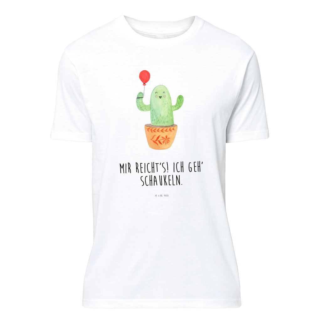 T-Shirt Standard Kaktus Luftballon T-Shirt, Shirt, Tshirt, Lustiges T-Shirt, T-Shirt mit Spruch, Party, Junggesellenabschied, Jubiläum, Geburstag, Herrn, Damen, Männer, Frauen, Schlafshirt, Nachthemd, Sprüche, Kaktus, Kakteen, Luftballon, Neustart, Freude, Büro, Stress, Büroalltag, Freundin, Freund, Ausbildung, Prüfung