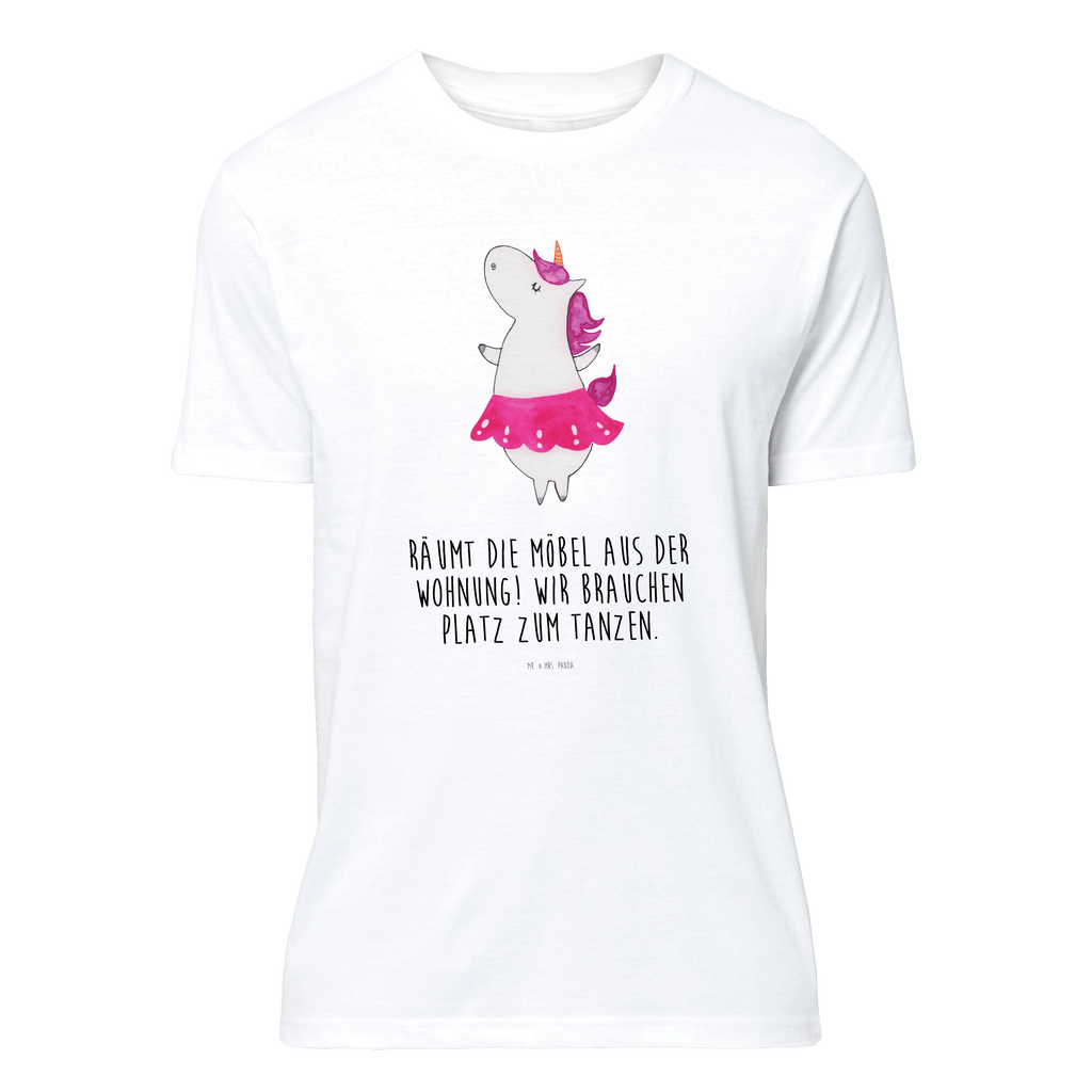 T-Shirt Standard Einhorn Ballerina T-Shirt, Shirt, Tshirt, Lustiges T-Shirt, T-Shirt mit Spruch, Party, Junggesellenabschied, Jubiläum, Geburstag, Herrn, Damen, Männer, Frauen, Schlafshirt, Nachthemd, Sprüche, Einhorn, Einhörner, Einhorn Deko, Pegasus, Unicorn, Tanzen, Ballerina, Wohnung, Spaß, Feiern, Geburtstag, Tänzerin, Lebenslust, Lebensfreude