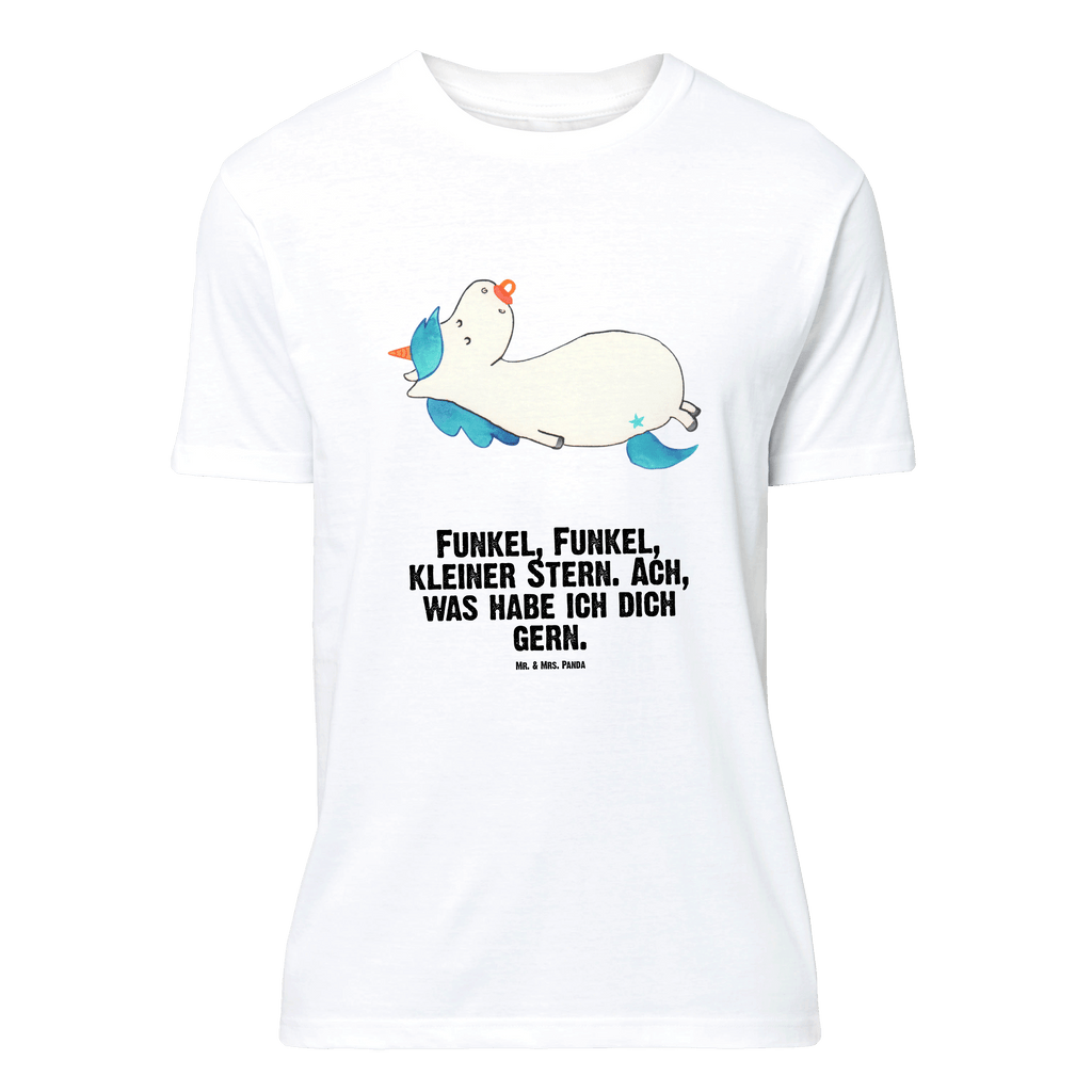 T-Shirt Standard Einhorn Schnuller T-Shirt, Shirt, Tshirt, Lustiges T-Shirt, T-Shirt mit Spruch, Party, Junggesellenabschied, Jubiläum, Geburstag, Herrn, Damen, Männer, Frauen, Schlafshirt, Nachthemd, Sprüche, Einhorn, Einhörner, Einhorn Deko, Pegasus, Unicorn, Baby, Kleinkind, Geburt, Geburtstag, Säugling, Schnuller, Geschenk Geburt, Mutter, Mama