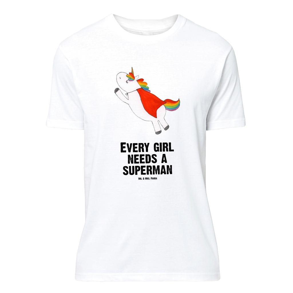 T-Shirt Standard Einhorn Super T-Shirt, Shirt, Tshirt, Lustiges T-Shirt, T-Shirt mit Spruch, Party, Junggesellenabschied, Jubiläum, Geburstag, Herrn, Damen, Männer, Frauen, Schlafshirt, Nachthemd, Sprüche, Einhorn, Einhörner, Einhorn Deko, Pegasus, Unicorn, Traummann, Superheld, Held, Freundin, Geschenk, Girl, Mädchen