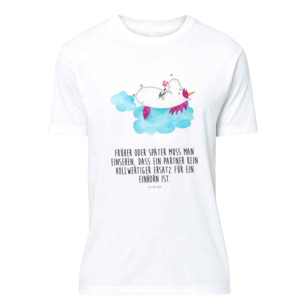 T-Shirt Standard Einhorn Verliebt T-Shirt, Shirt, Tshirt, Lustiges T-Shirt, T-Shirt mit Spruch, Party, Junggesellenabschied, Jubiläum, Geburstag, Herrn, Damen, Männer, Frauen, Schlafshirt, Nachthemd, Sprüche, Einhorn, Einhörner, Einhorn Deko, Pegasus, Unicorn, verliebt, Liebe, Liebesbeweis, Freundin, Wolke