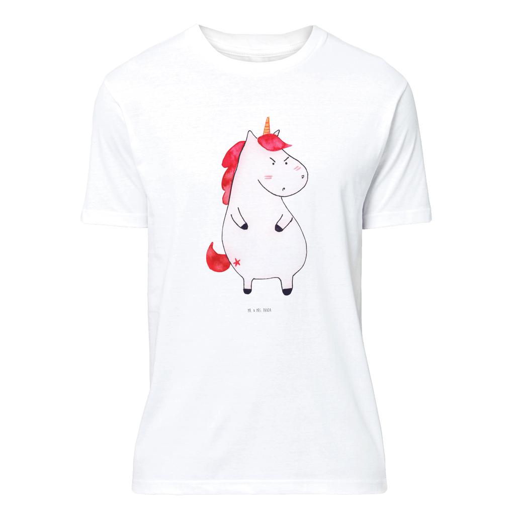 T-Shirt Standard Einhorn Wut T-Shirt, Shirt, Tshirt, Lustiges T-Shirt, T-Shirt mit Spruch, Party, Junggesellenabschied, Jubiläum, Geburstag, Herrn, Damen, Männer, Frauen, Schlafshirt, Nachthemd, Sprüche, Einhorn, Einhörner, Einhorn Deko, Pegasus, Unicorn, Realität, Ansage, lustlos, nein, Büro, Arbeit, wütend, dumme Fragen, lustig, Spaß, Geschenk