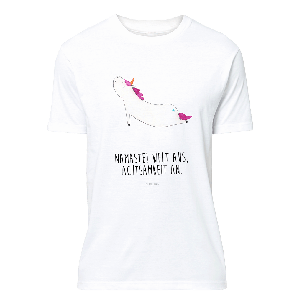 T-Shirt Standard Einhorn Yoga T-Shirt, Shirt, Tshirt, Lustiges T-Shirt, T-Shirt mit Spruch, Party, Junggesellenabschied, Jubiläum, Geburstag, Herrn, Damen, Männer, Frauen, Schlafshirt, Nachthemd, Sprüche, Einhorn, Einhörner, Einhorn Deko, Pegasus, Unicorn, Yoga, Namaste, Achtsamkeit, Entspannung, Joga, Yogamatte, Sport, lustig, witzig, süß