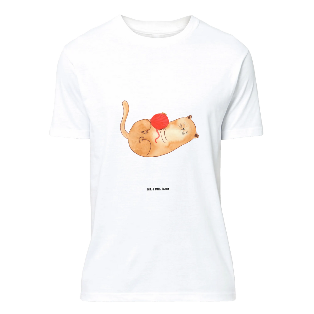 T-Shirt Standard Katze Wolle T-Shirt, Shirt, Tshirt, Lustiges T-Shirt, T-Shirt mit Spruch, Party, Junggesellenabschied, Jubiläum, Geburstag, Herrn, Damen, Männer, Frauen, Schlafshirt, Nachthemd, Sprüche, Katze, Katzenmotiv, Katzenfan, Katzendeko, Katzenfreund, Katzenliebhaber, Katzenprodukte, Katzenartikel, Katzenaccessoires, Katzensouvenirs, Katzenliebhaberprodukte, Katzenmotive, Katzen, Kater, Mietze, Cat, Cats, Katzenhalter, Katzenbesitzerin, Haustier, Wollknäuel, Wolle, Spielen, Spiel, verspielt