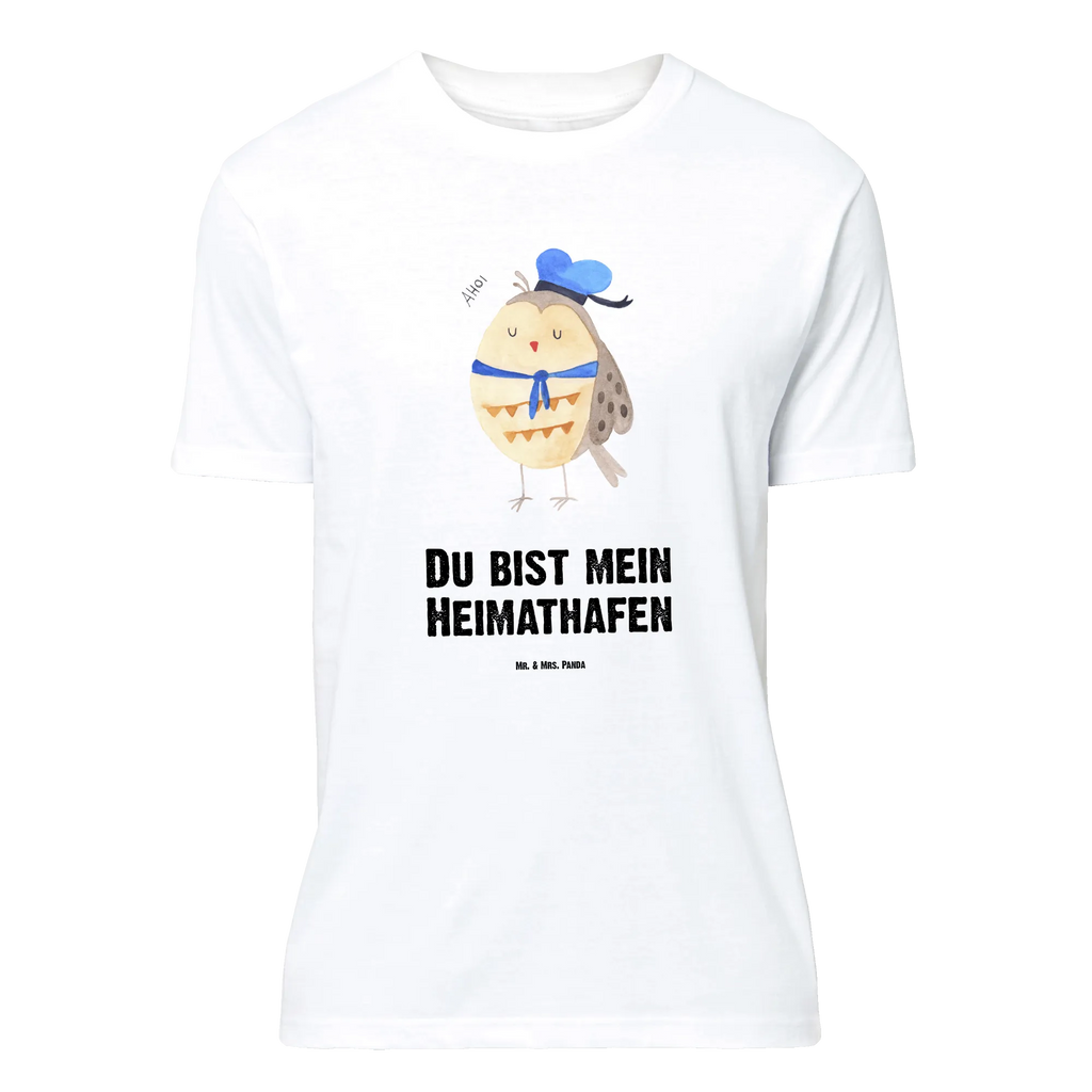 T-Shirt Standard Eule Matrose T-Shirt, Shirt, Tshirt, Lustiges T-Shirt, T-Shirt mit Spruch, Party, Junggesellenabschied, Jubiläum, Geburstag, Herrn, Damen, Männer, Frauen, Schlafshirt, Nachthemd, Sprüche, Eule, Eule Spruch, Eule Deko, Owl, Wortspiel lustig, Matrose, Freundin, Ehe, Seefahrer, Heimathafen, Hochzeitstag Geschenk