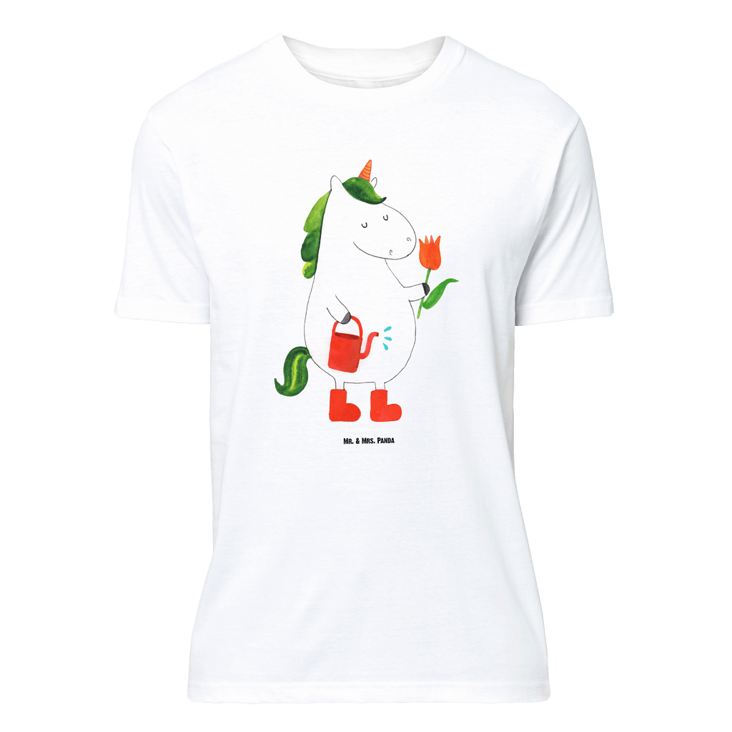 T-Shirt Standard Einhorn Gärtner T-Shirt, Shirt, Tshirt, Lustiges T-Shirt, T-Shirt mit Spruch, Party, Junggesellenabschied, Jubiläum, Geburstag, Herrn, Damen, Männer, Frauen, Schlafshirt, Nachthemd, Sprüche, Einhorn, Einhörner, Einhorn Deko, Pegasus, Unicorn, Luftballon, Gießkanne, Giesskanne, Lebenslust, Freude, Blume, Freundin, Garten, Stiefel