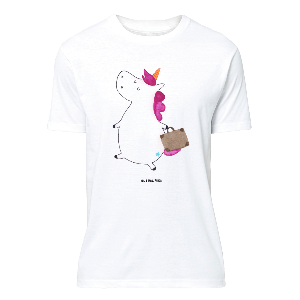 T-Shirt Standard Einhorn Koffer T-Shirt, Shirt, Tshirt, Lustiges T-Shirt, T-Shirt mit Spruch, Party, Junggesellenabschied, Jubiläum, Geburstag, Herrn, Damen, Männer, Frauen, Schlafshirt, Nachthemd, Sprüche, Einhorn, Einhörner, Einhorn Deko, Pegasus, Unicorn, unicorn, Koffer, Verreisen, Reise, Gepäck, Abenteuer, Erwachsen, Kind, albern, Spaß, lustig, witzig