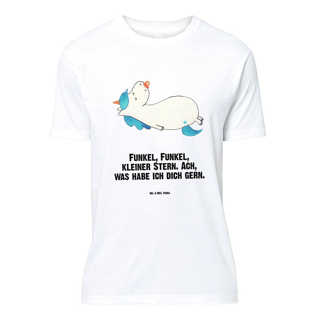 T-Shirt Standard Einhorn Schnuller T-Shirt, Shirt, Tshirt, Lustiges T-Shirt, T-Shirt mit Spruch, Party, Junggesellenabschied, Jubiläum, Geburstag, Herrn, Damen, Männer, Frauen, Schlafshirt, Nachthemd, Sprüche, Einhorn, Einhörner, Einhorn Deko, Pegasus, Unicorn, Baby, Kleinkind, Geburt, Geburtstag, Säugling, Schnuller, Geschenk Geburt, Mutter, Mama