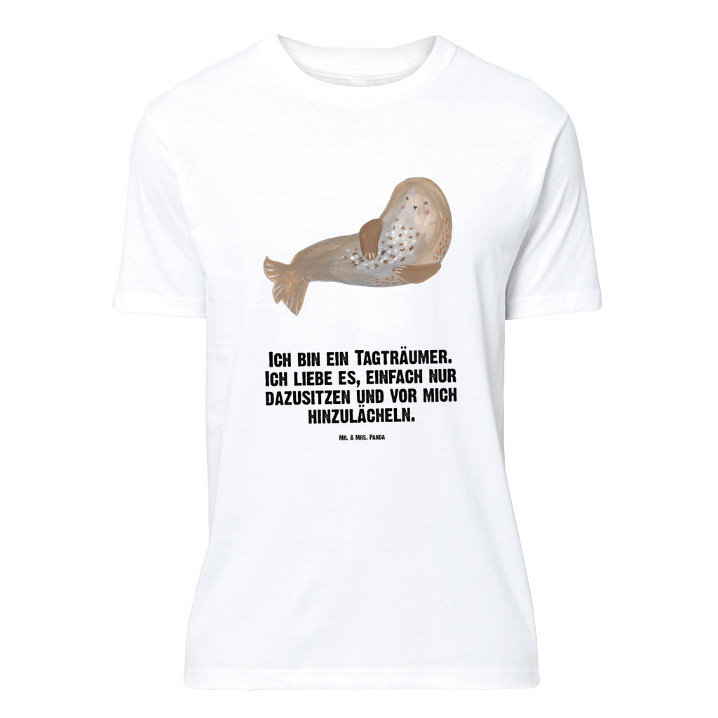 T-Shirt Standard Robbe Lachen T-Shirt, Shirt, Tshirt, Lustiges T-Shirt, T-Shirt mit Spruch, Party, Junggesellenabschied, Jubiläum, Geburstag, Herrn, Damen, Männer, Frauen, Schlafshirt, Nachthemd, Sprüche, Tiermotive, Gute Laune, lustige Sprüche, Tiere, Robbe, Robben, Seehund, Strand, Meerestier, Ostsee, Nordsee