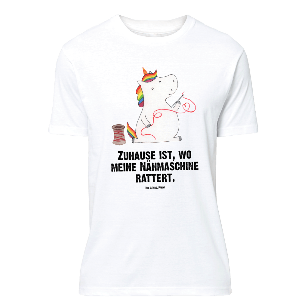 T-Shirt Standard Einhorn Näherin T-Shirt, Shirt, Tshirt, Lustiges T-Shirt, T-Shirt mit Spruch, Party, Junggesellenabschied, Jubiläum, Geburstag, Herrn, Damen, Männer, Frauen, Schlafshirt, Nachthemd, Sprüche, Einhorn, Einhörner, Einhorn Deko, Pegasus, Unicorn, Näherin, nähen, Mädchen, Freundin, Häkeln, Stricken, basteln, Nähzimmer