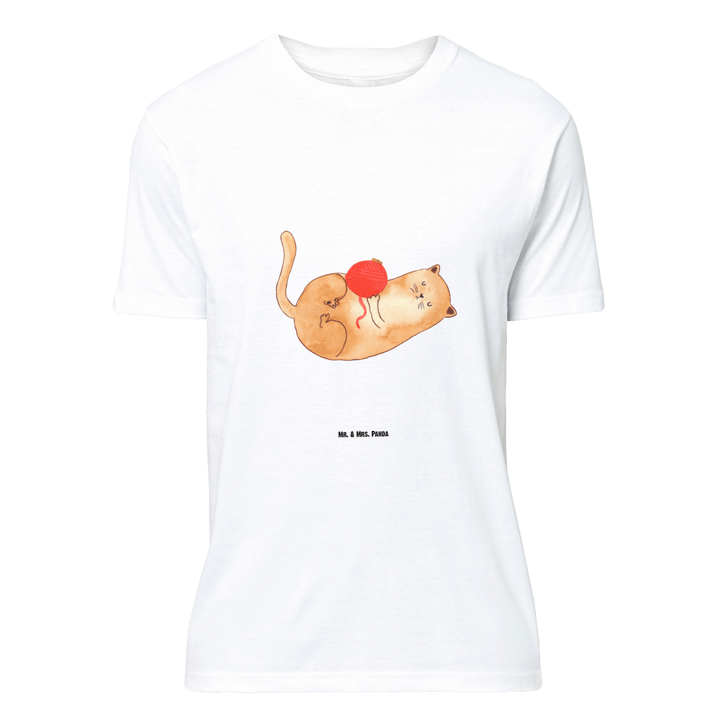 T-Shirt Standard Katze Wolle T-Shirt, Shirt, Tshirt, Lustiges T-Shirt, T-Shirt mit Spruch, Party, Junggesellenabschied, Jubiläum, Geburstag, Herrn, Damen, Männer, Frauen, Schlafshirt, Nachthemd, Sprüche, Katze, Katzenmotiv, Katzenfan, Katzendeko, Katzenfreund, Katzenliebhaber, Katzenprodukte, Katzenartikel, Katzenaccessoires, Katzensouvenirs, Katzenliebhaberprodukte, Katzenmotive, Katzen, Kater, Mietze, Cat, Cats, Katzenhalter, Katzenbesitzerin, Haustier, Wollknäuel, Wolle, Spielen, Spiel, verspielt