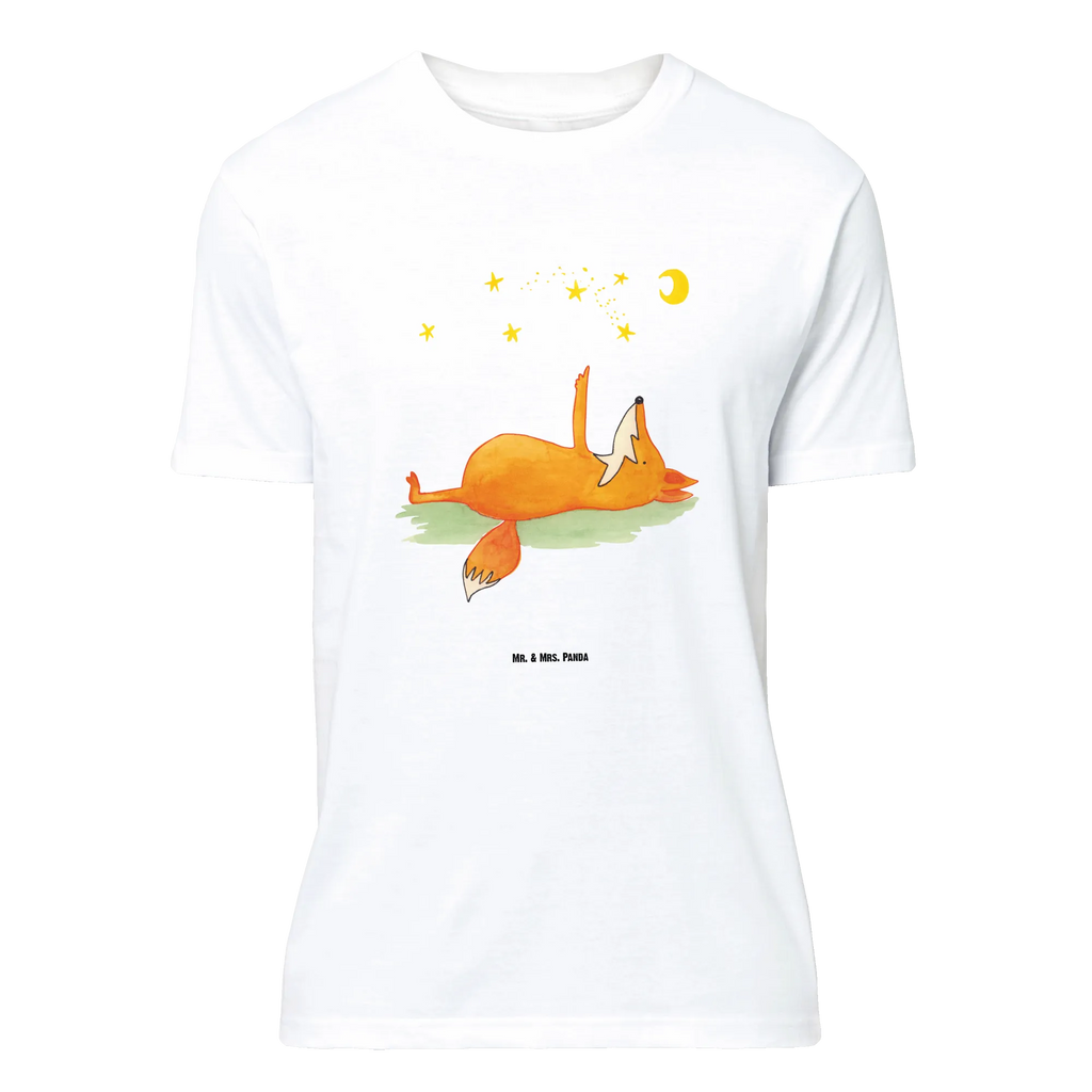 T-Shirt Standard Fuchs Sterne T-Shirt, Shirt, Tshirt, Lustiges T-Shirt, T-Shirt mit Spruch, Party, Junggesellenabschied, Jubiläum, Geburstag, Herrn, Damen, Männer, Frauen, Schlafshirt, Nachthemd, Sprüche, Fuchs, Füchse, tröstende Worte, Spruch positiv, Spruch schön, Romantik, Always Look on the Bright Side of Life