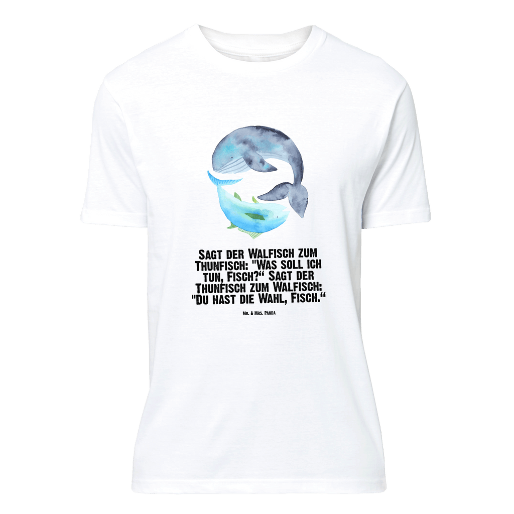 T-Shirt Standard Walfisch Thunfisch T-Shirt, Shirt, Tshirt, Lustiges T-Shirt, T-Shirt mit Spruch, Party, Junggesellenabschied, Jubiläum, Geburstag, Herrn, Damen, Männer, Frauen, Schlafshirt, Nachthemd, Sprüche, Tiermotive, Gute Laune, lustige Sprüche, Tiere, Wal, Wahl, Tunfisch, Wortwitz lustig, Spruch lustig, Flachwitz, Witz, Spruch des Tages, Flachwitz Geschenk