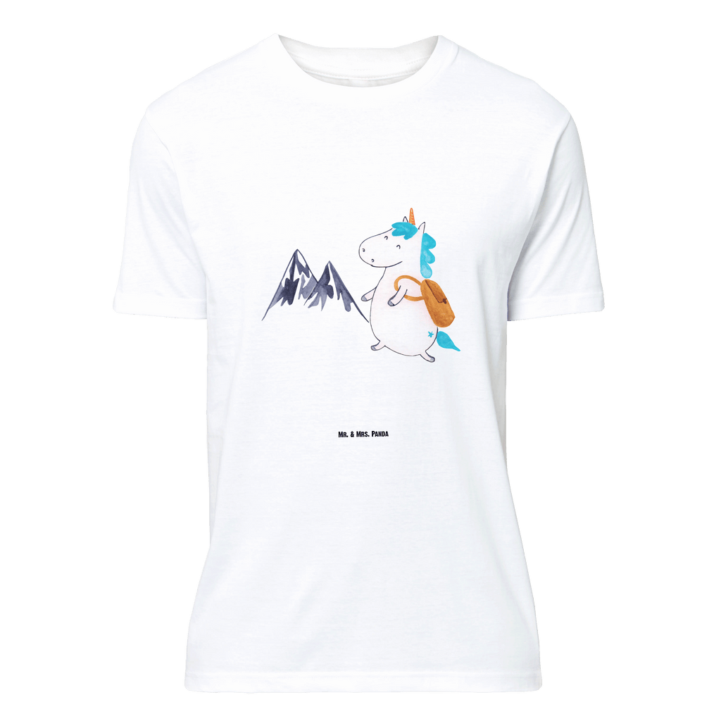 T-Shirt Standard Einhorn Bergsteiger T-Shirt, Shirt, Tshirt, Lustiges T-Shirt, T-Shirt mit Spruch, Party, Junggesellenabschied, Jubiläum, Geburstag, Herrn, Damen, Männer, Frauen, Schlafshirt, Nachthemd, Sprüche, Einhorn, Einhörner, Einhorn Deko, Pegasus, Unicorn, Bergsteiger, Abenteuer, Berge, Abenteurer, Weltenbummler, Weltreise, Reisen, Urlaub, Entdecker