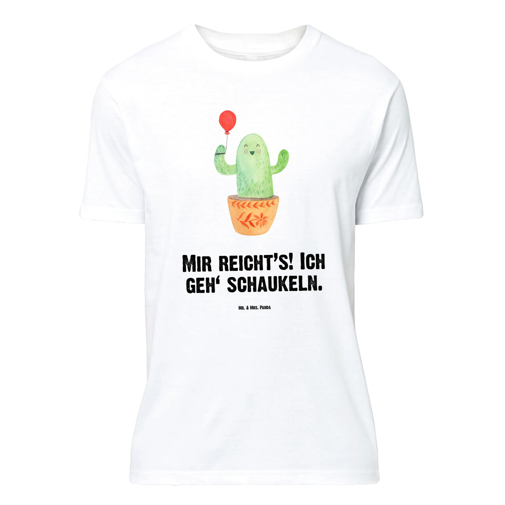 T-Shirt Standard Kaktus Luftballon T-Shirt, Shirt, Tshirt, Lustiges T-Shirt, T-Shirt mit Spruch, Party, Junggesellenabschied, Jubiläum, Geburstag, Herrn, Damen, Männer, Frauen, Schlafshirt, Nachthemd, Sprüche, Kaktus, Kakteen, Luftballon, Neustart, Freude, Büro, Stress, Büroalltag, Freundin, Freund, Ausbildung, Prüfung