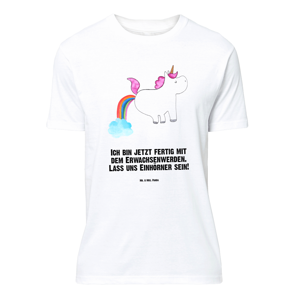 T-Shirt Standard Einhorn Pupsen T-Shirt, Shirt, Tshirt, Lustiges T-Shirt, T-Shirt mit Spruch, Party, Junggesellenabschied, Jubiläum, Geburstag, Herrn, Damen, Männer, Frauen, Schlafshirt, Nachthemd, Sprüche, Einhorn, Einhörner, Einhorn Deko, Pegasus, Unicorn, Pups, Regenbogen, Glitzer, Einhornpower, Erwachsenwerden, Spaß, lustig, Freundin