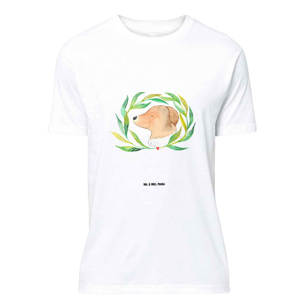 T-Shirt Standard Hund Blumen T-Shirt, Shirt, Tshirt, Lustiges T-Shirt, T-Shirt mit Spruch, Party, Junggesellenabschied, Jubiläum, Geburstag, Herrn, Damen, Männer, Frauen, Schlafshirt, Nachthemd, Sprüche, Hund, Hundemotiv, Haustier, Hunderasse, Tierliebhaber, Hundebesitzer, Ranke, Therapie, Selbsttherapie, Hundeliebe, Hundeglück, Hunde