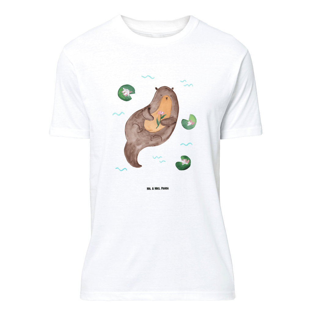 T-Shirt Standard Otter Seerose T-Shirt, Shirt, Tshirt, Lustiges T-Shirt, T-Shirt mit Spruch, Party, Junggesellenabschied, Jubiläum, Geburstag, Herrn, Damen, Männer, Frauen, Schlafshirt, Nachthemd, Sprüche, Otter, Fischotter, Seeotter, Otter Seeotter See Otter