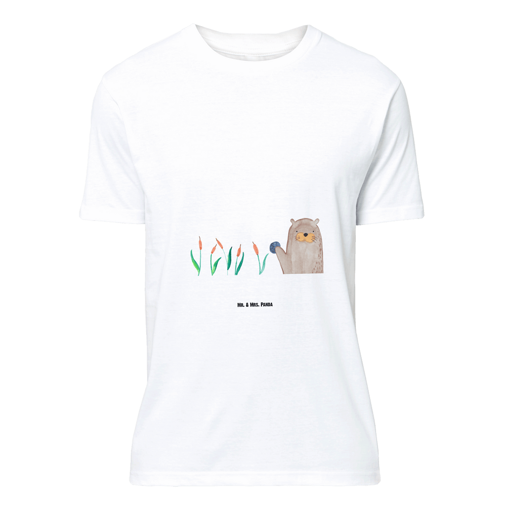 T-Shirt Standard Otter Stein T-Shirt, Shirt, Tshirt, Lustiges T-Shirt, T-Shirt mit Spruch, Party, Junggesellenabschied, Jubiläum, Geburstag, Herrn, Damen, Männer, Frauen, Schlafshirt, Nachthemd, Sprüche, Otter, Fischotter, Seeotter, Otter Seeotter See Otter