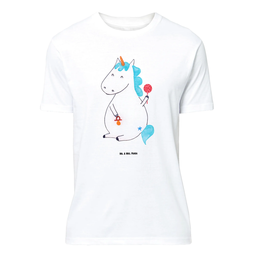 T-Shirt Standard Einhorn Baby T-Shirt, Shirt, Tshirt, Lustiges T-Shirt, T-Shirt mit Spruch, Party, Junggesellenabschied, Jubiläum, Geburstag, Herrn, Damen, Männer, Frauen, Schlafshirt, Nachthemd, Sprüche, Einhorn, Einhörner, Einhorn Deko, Pegasus, Unicorn, Mutter, Geburt, Geburtstag, erstes Kind, Baby, Babyglück, Nachwuchs, Eltern, Kind, Schnuller