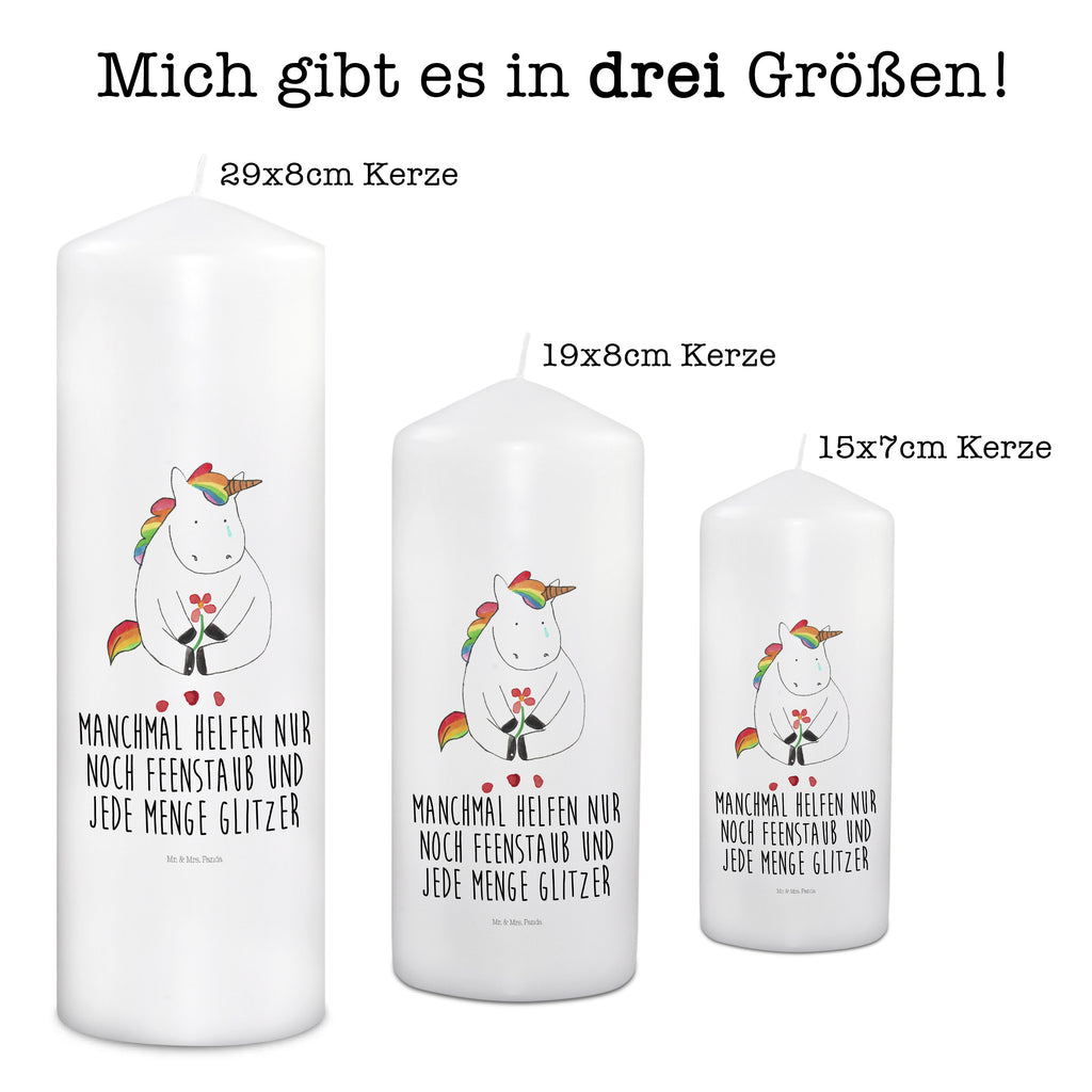 Kerze Einhorn Traurig Kerze, Taufkerze, Kommunionskerze, Geburtstagskerze, Geschenk Kerze, Taufgeschenk Kerze, Kerze mit Druck, Besondere Kerze, Geschenkidee Kerze, Kerze für Kommunion, Geburtstag Kerze, Kommunion Kerze, Einhorn, Einhörner, Einhorn Deko, Pegasus, Unicorn, Glitzer, Trösten. Freundschaft, Freunde, Liebe, Trauer, Grußkarte, Blume