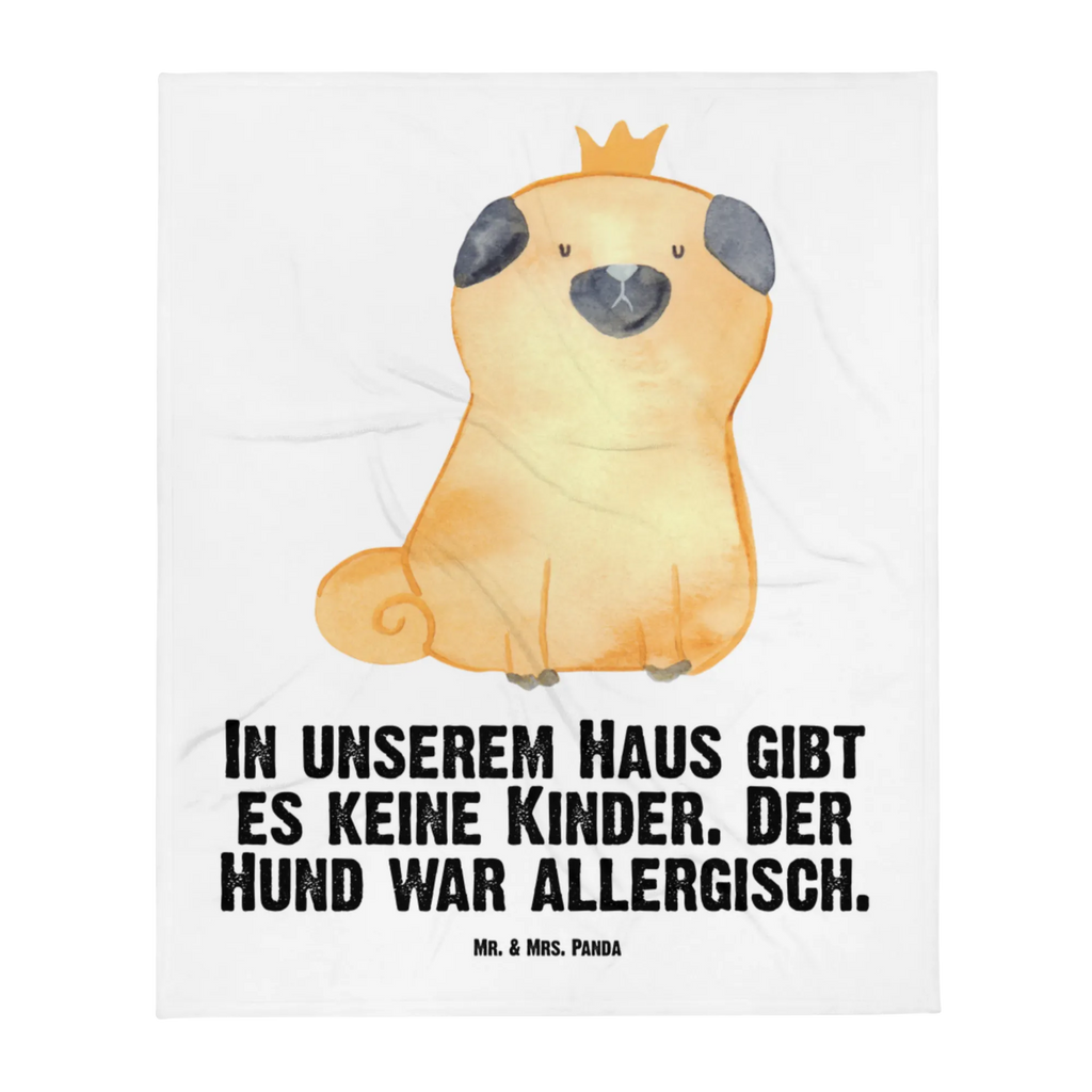 Babydecke Mops Krone Babydecke, Babygeschenk, Geschenk Geburt, Babyecke Kuscheldecke, Krabbeldecke, Hund, Hundemotiv, Haustier, Hunderasse, Tierliebhaber, Hundebesitzer, Sprüche, Mops, allergisch, kinderlos, Hausregel, Hundebesitzer. Spruch, lustig