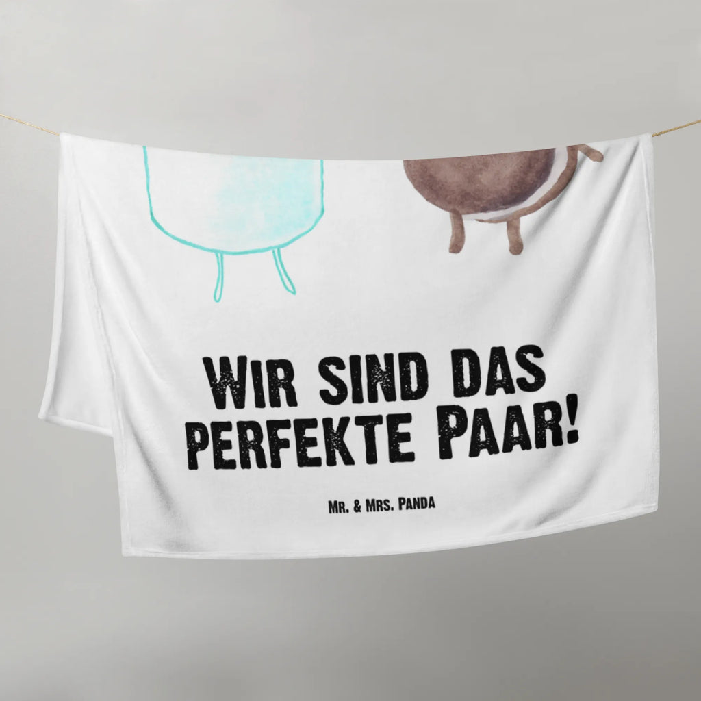 Babydecke Milch Keks Babydecke, Babygeschenk, Geschenk Geburt, Babyecke Kuscheldecke, Krabbeldecke, Tiermotive, Gute Laune, lustige Sprüche, Tiere, Milk, Cookie, Milch, Keks, Kekse, Kaffee, Einladung Frühstück, Motiv süß, romantisch, perfektes Paar