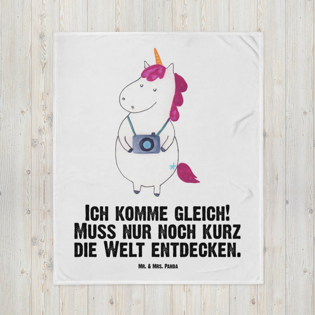 Babydecke Einhorn Fotograf Babydecke, Babygeschenk, Geschenk Geburt, Babyecke Kuscheldecke, Krabbeldecke, Einhorn, Einhörner, Einhorn Deko, Unicorn, Fotograf, Fotografie, Kamera, Reisen, Weltreise, Weltenbummler, Urlaub, Tourist, Kurztrip, Reise, Städtereise