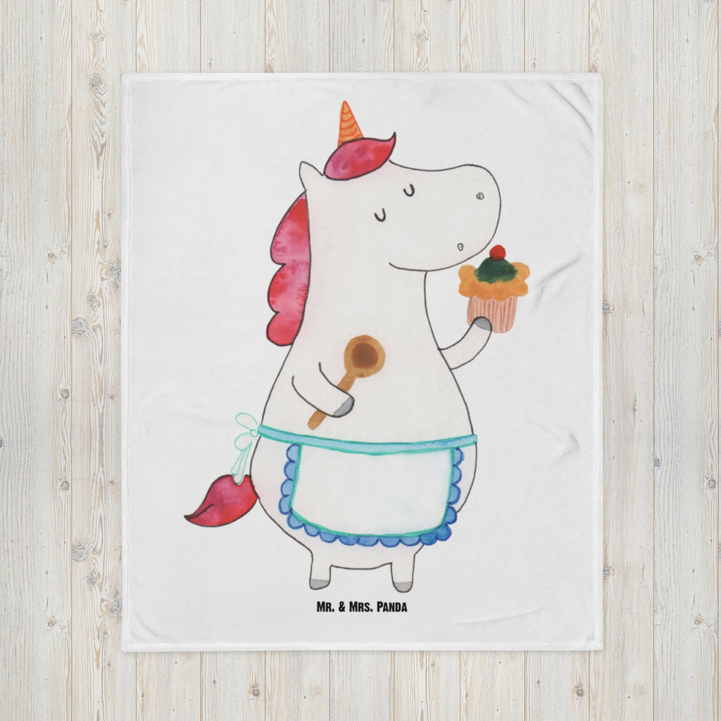 Babydecke Einhorn Küche Babydecke, Babygeschenk, Geschenk Geburt, Babyecke Kuscheldecke, Krabbeldecke, Einhorn, Einhörner, Einhorn Deko, Unicorn, backen, Muffin, Motivation, Träumer, träumen, Bäckerin, Hobbykoch, Koch, Torte, Kuchen