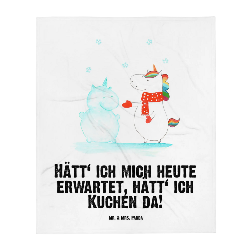 Babydecke Einhorn Schneemann Babydecke, Babygeschenk, Geschenk Geburt, Babyecke Kuscheldecke, Krabbeldecke, Einhorn, Einhörner, Einhorn Deko, Unicorn, Schneemann, Winter, Schnee, Kuchen, Weihnachten, kalt, Mütze, Handschuhe, X-Mas