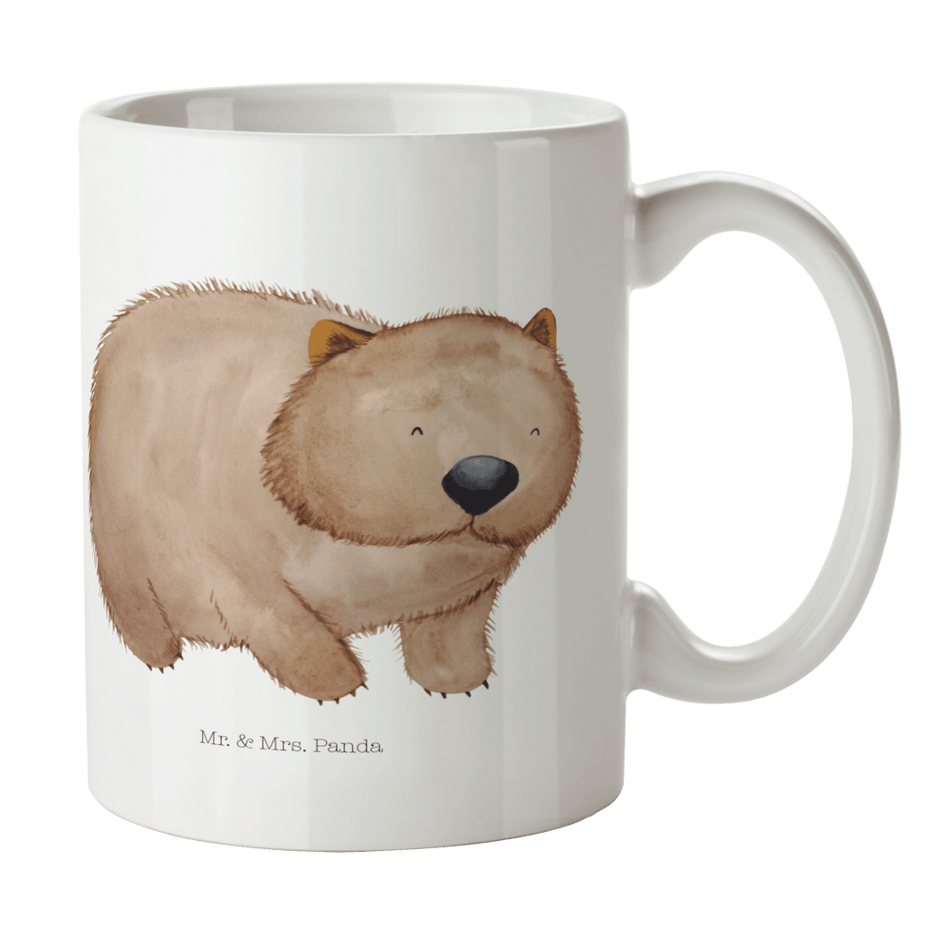 Tasse Wombat Tasse, Kaffeetasse, Teetasse, Becher, Kaffeebecher, Teebecher, Keramiktasse, Porzellantasse, Büro Tasse, Geschenk Tasse, Tasse Sprüche, Tasse Motive, Kaffeetassen, Tasse bedrucken, Designer Tasse, Cappuccino Tassen, Schöne Teetassen, Tiermotive, Gute Laune, lustige Sprüche, Tiere, Wombat, Das Leben ist schön, Motivation, Spruch, Australien