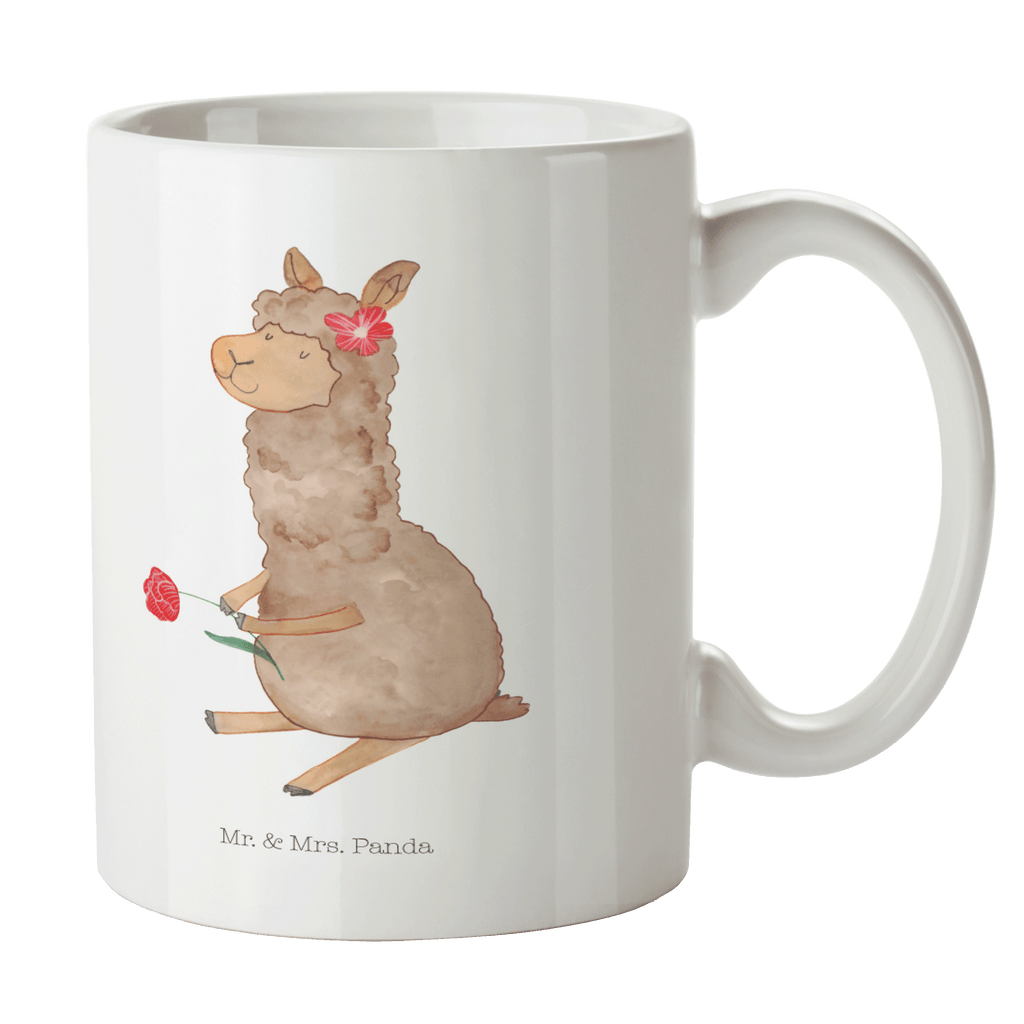 Tasse Alpaka Blume Tasse, Kaffeetasse, Teetasse, Becher, Kaffeebecher, Teebecher, Keramiktasse, Porzellantasse, Büro Tasse, Geschenk Tasse, Tasse Sprüche, Tasse Motive, Kaffeetassen, Tasse bedrucken, Designer Tasse, Cappuccino Tassen, Schöne Teetassen, Alpaka, Lama, Blume, Lamas, Alpaka Zitat, Alpaka Spruch, Alpaka Dekor, Alpaka Geschenk, Alpaka Dekoration, Alpaka Witz, Motiv Alpaka