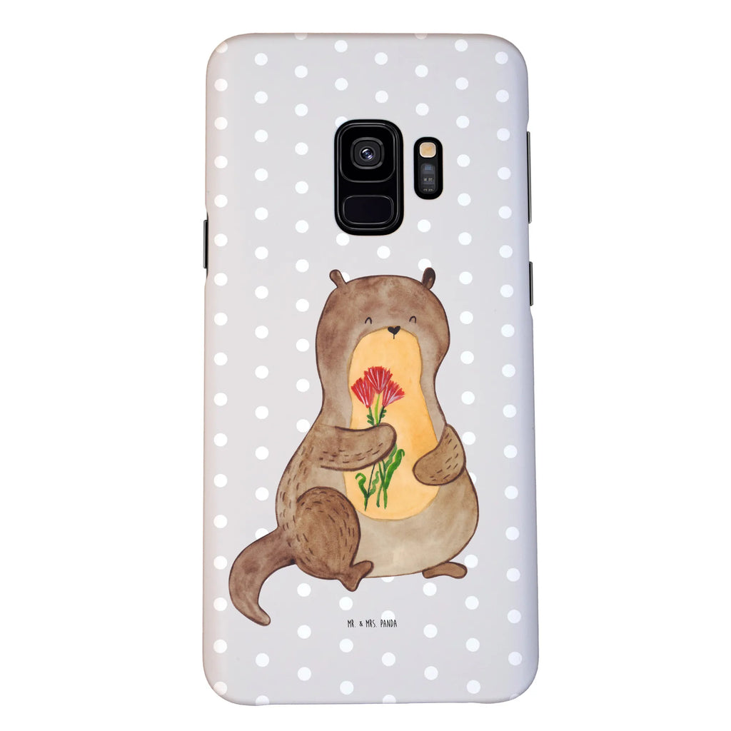 Handyhülle Otter Blumenstrauß Handyhülle, Handycover, Cover, Handy, Hülle, Iphone 10, Iphone X, Otter, Fischotter, Seeotter, Otter Seeotter See Otter