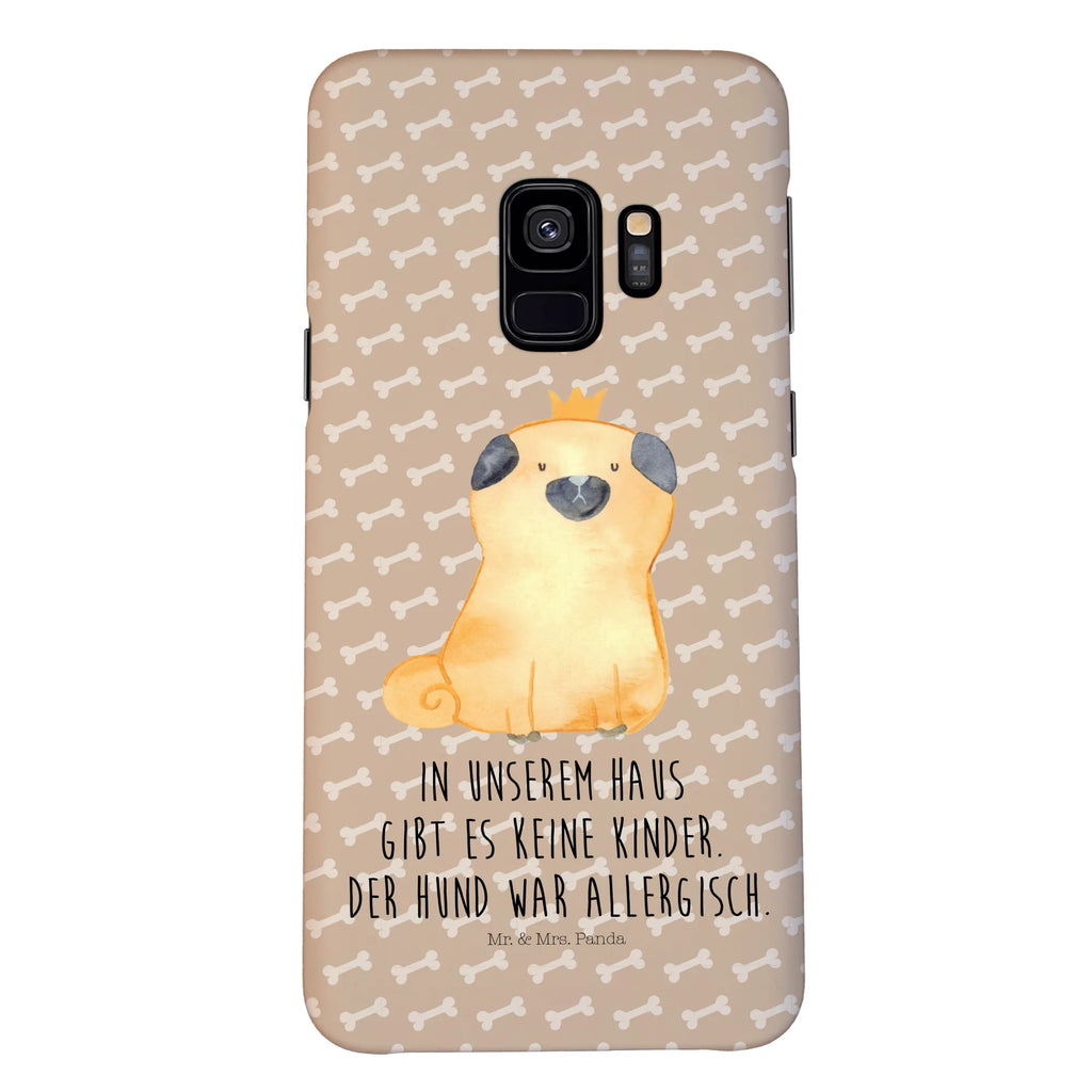 Handyhülle Mops Krone Handyhülle, Handycover, Cover, Handy, Hülle, Iphone 10, Iphone X, Hund, Hundemotiv, Haustier, Hunderasse, Tierliebhaber, Hundebesitzer, Sprüche, Mops, allergisch, kinderlos, Hausregel, Hundebesitzer. Spruch, lustig